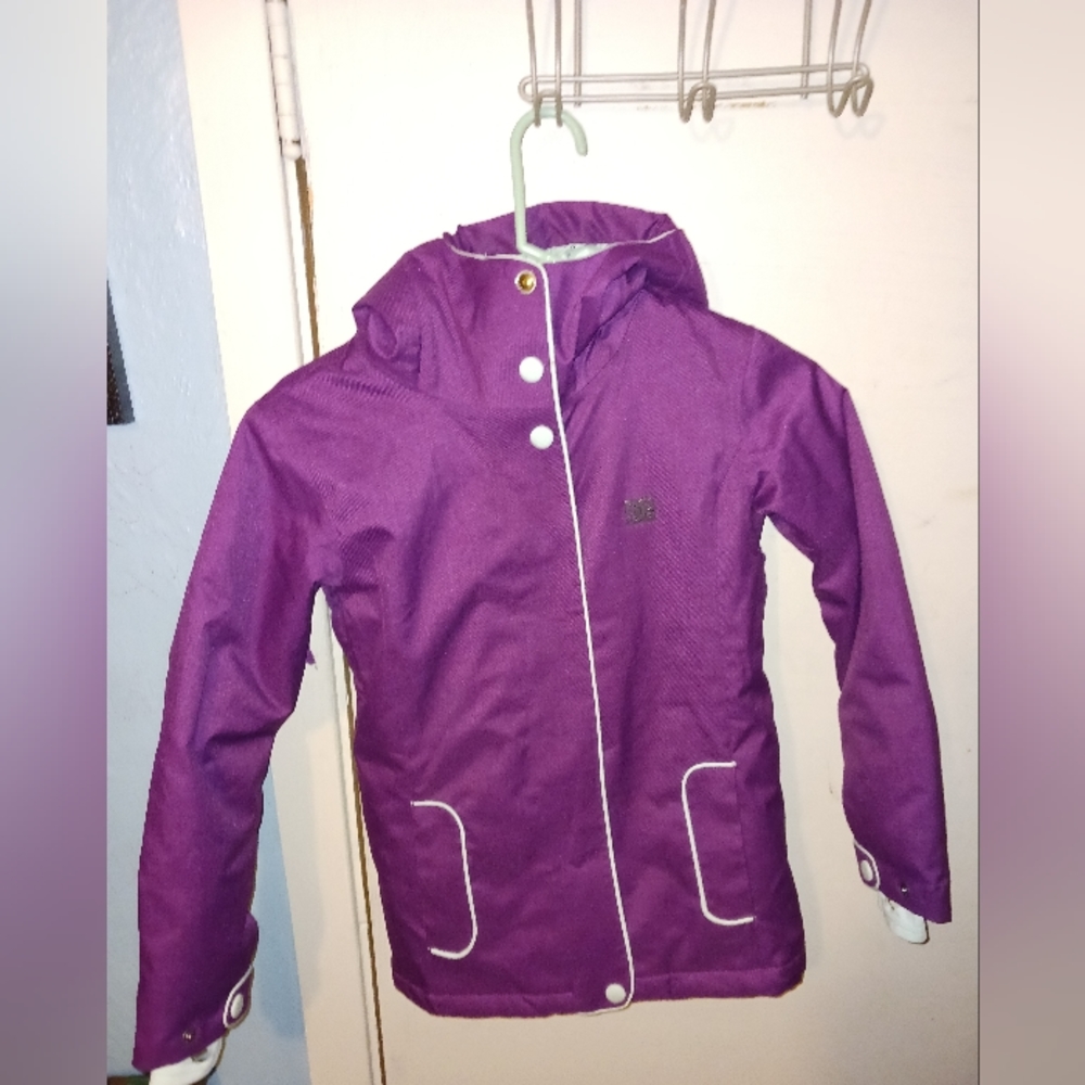 DC purple winter jacket